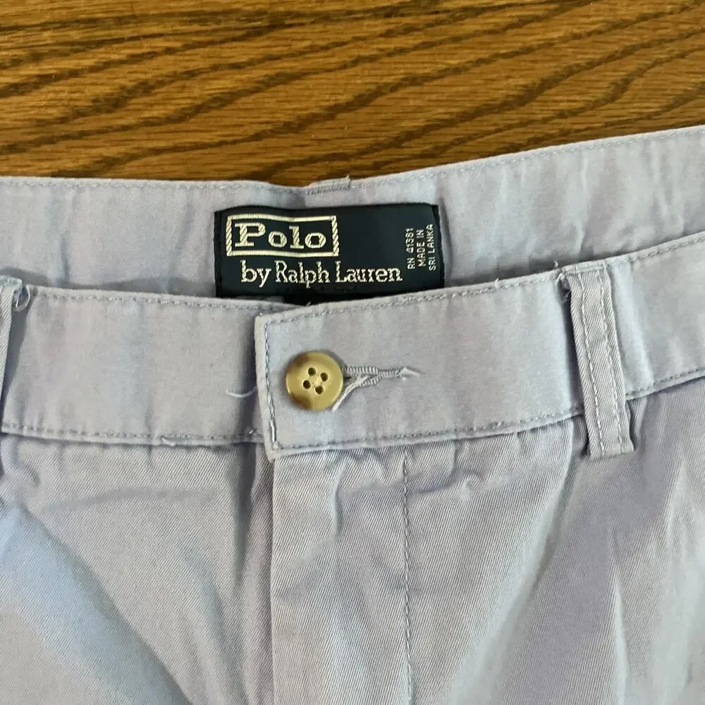 Polo Ralph Lauren Shorts Mens Size 38 Light Blue 9